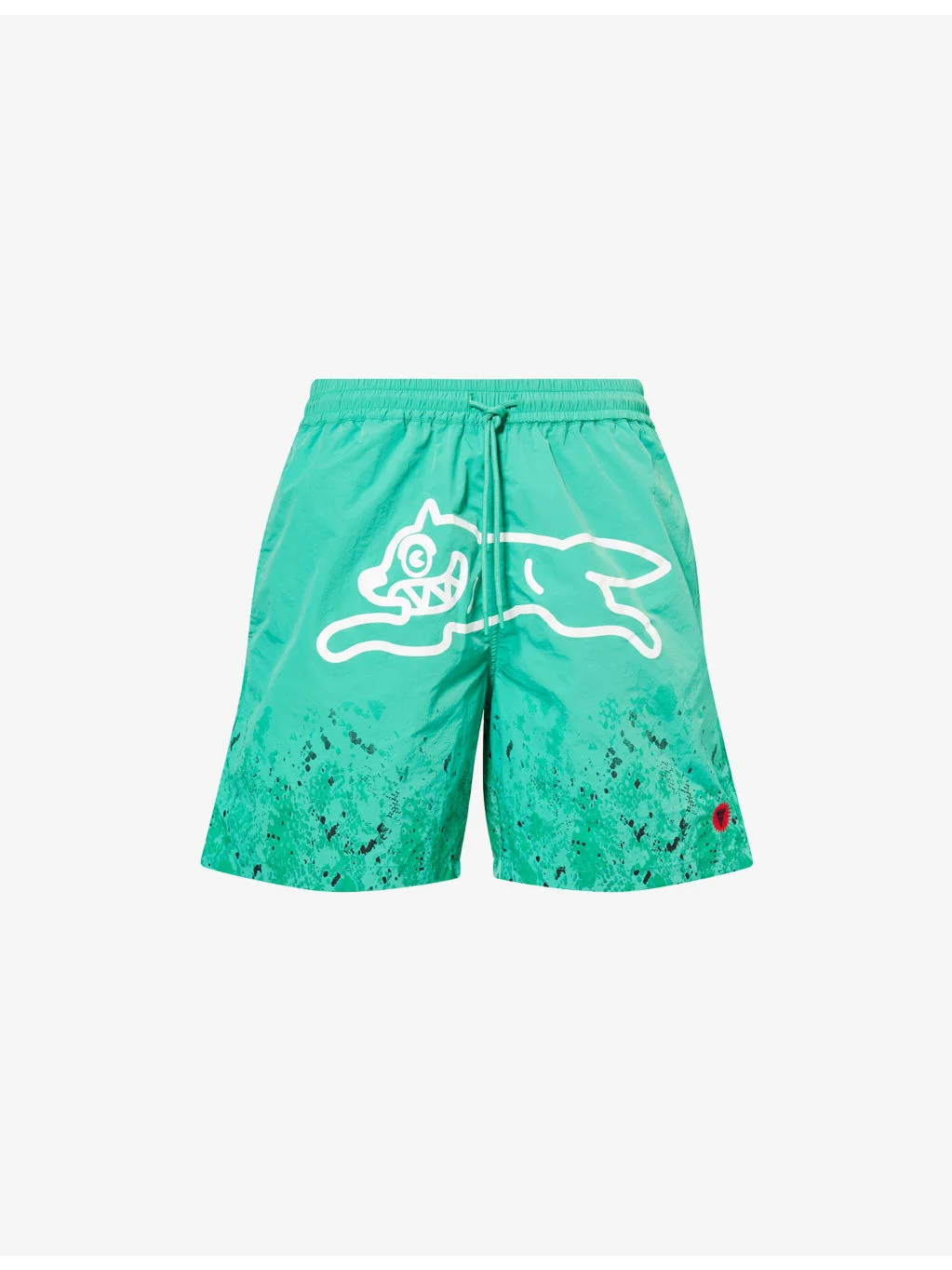 Snakeskin Running Dog Swim Shorts - 1