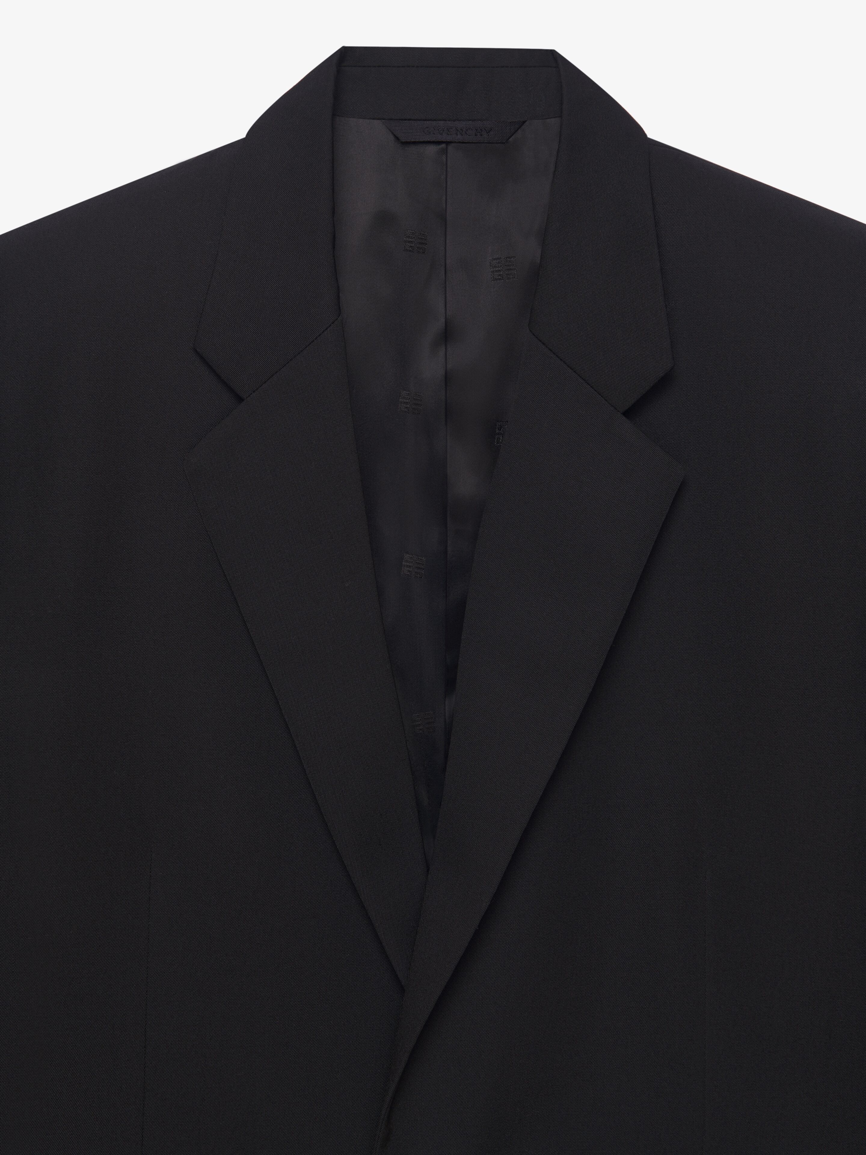 EXTRA FITTED JACKET IN WOOL - 5