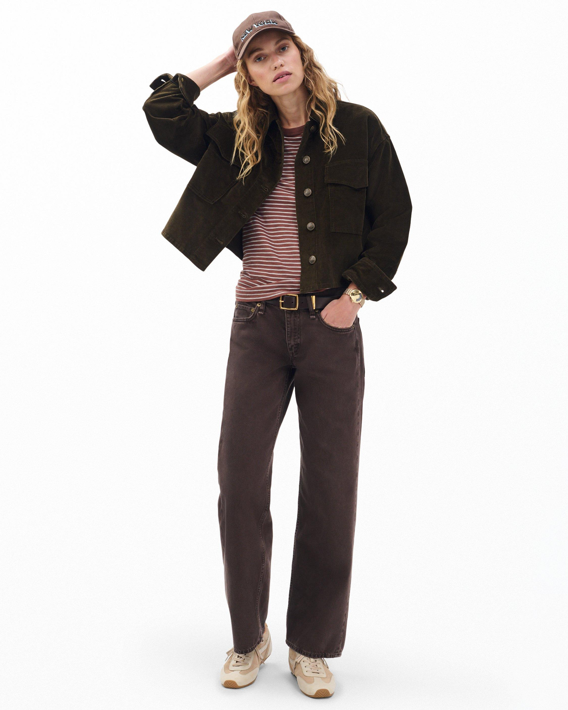 Jaiden Stretch Corduroy Shirt Jacket - 3