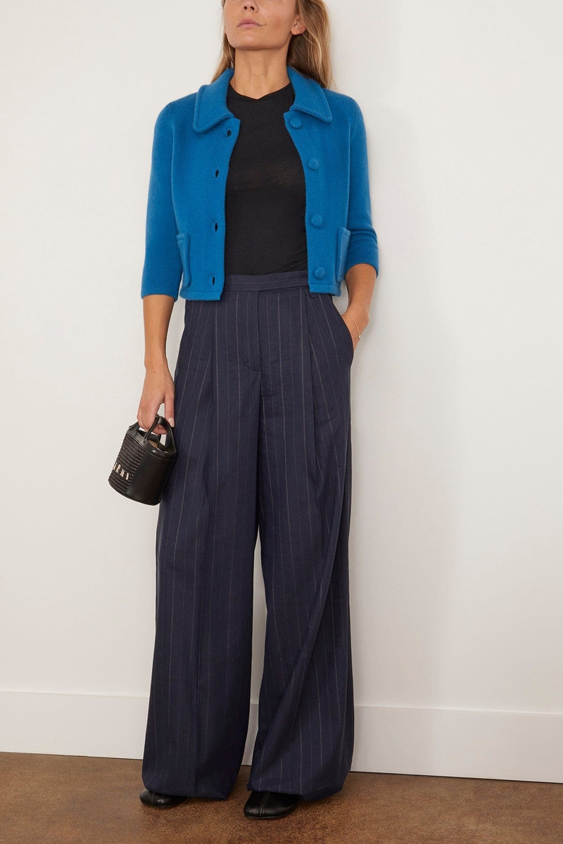 DOROTHEE SCHUMACHER Modern Statement Jacket in Blue Coral outlook