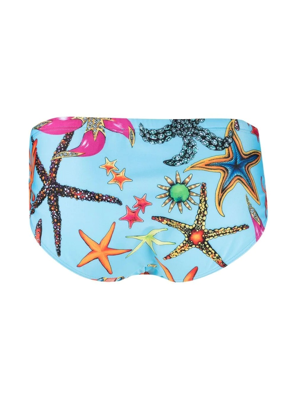 starfish-print swim trunks - 2