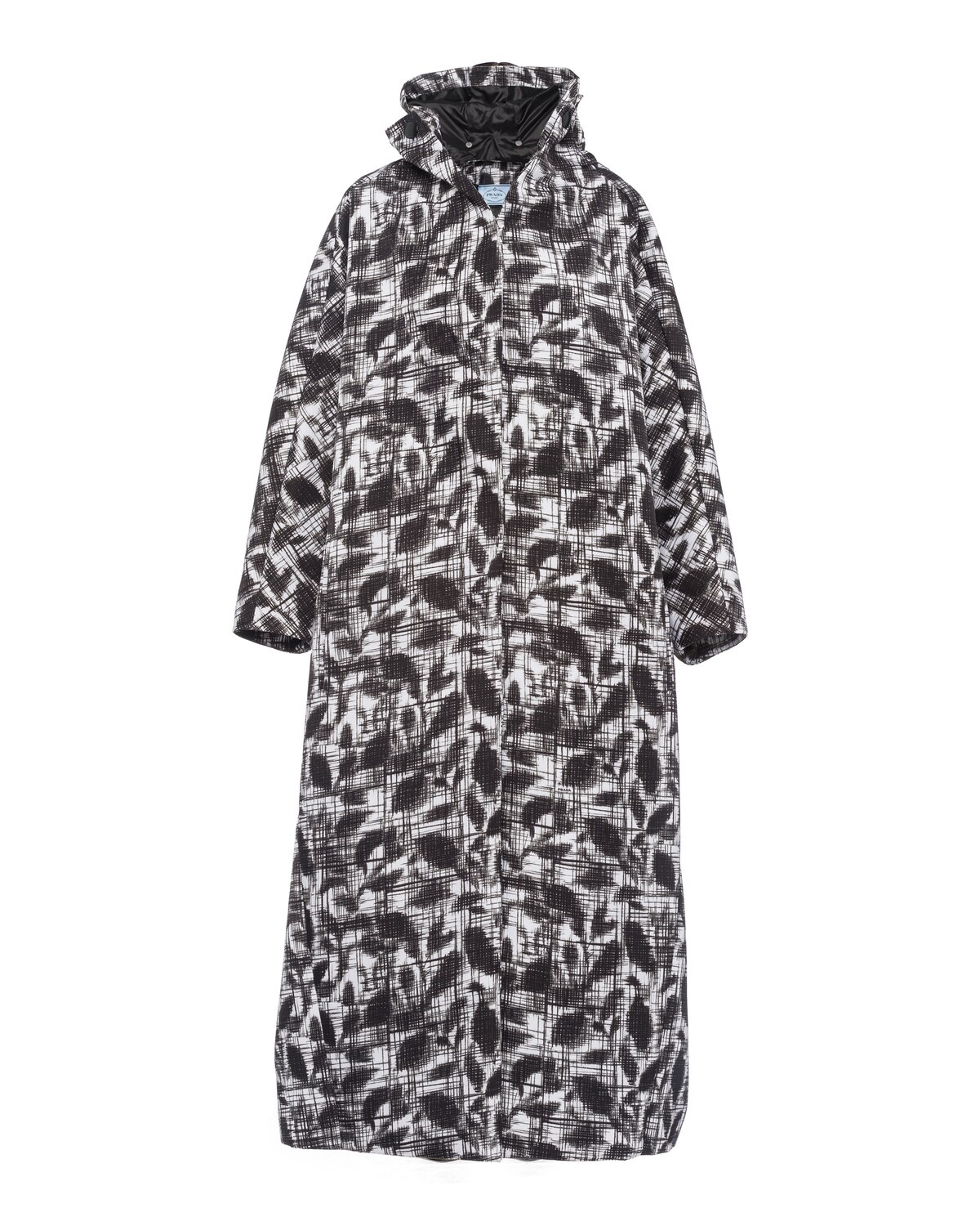 Re-Nylon Gabardine oversized coat - 1