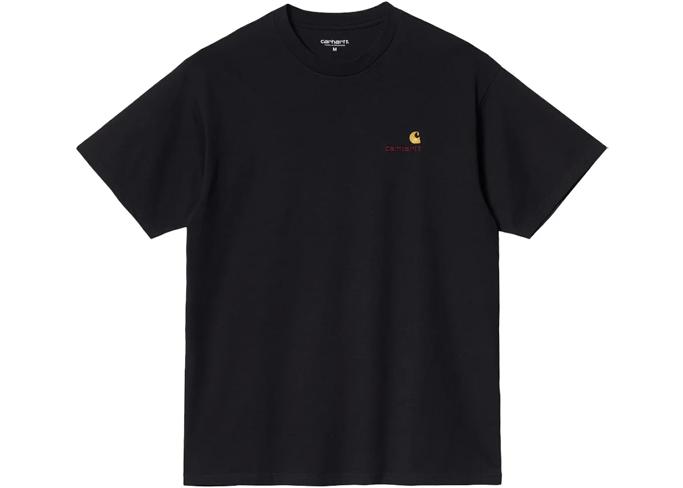 Carhartt WIP S/S American Script T-Shirt Black - 1