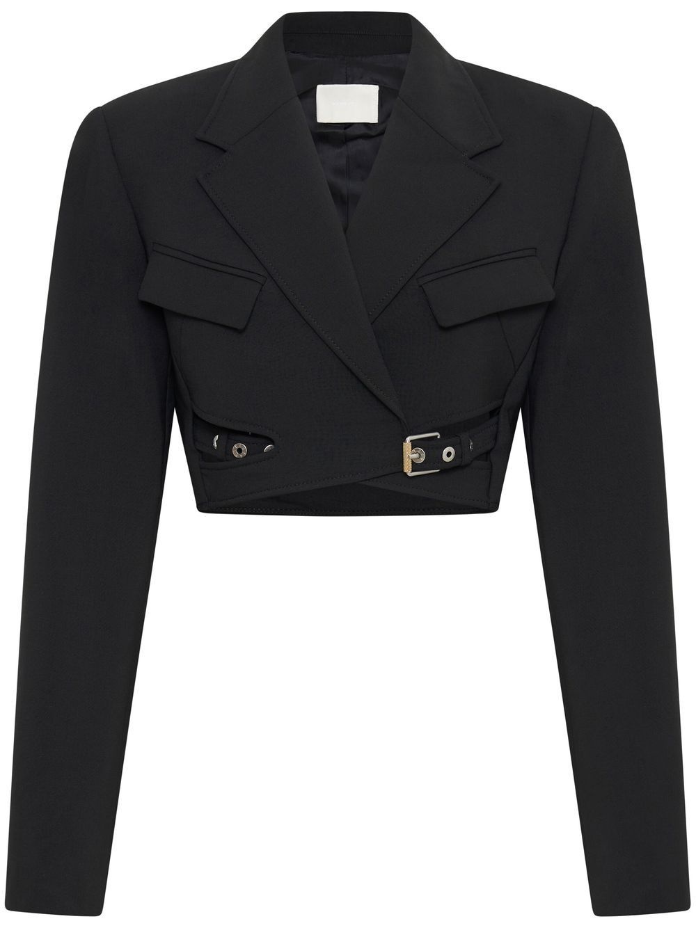 Interlock cropped blazer - 1