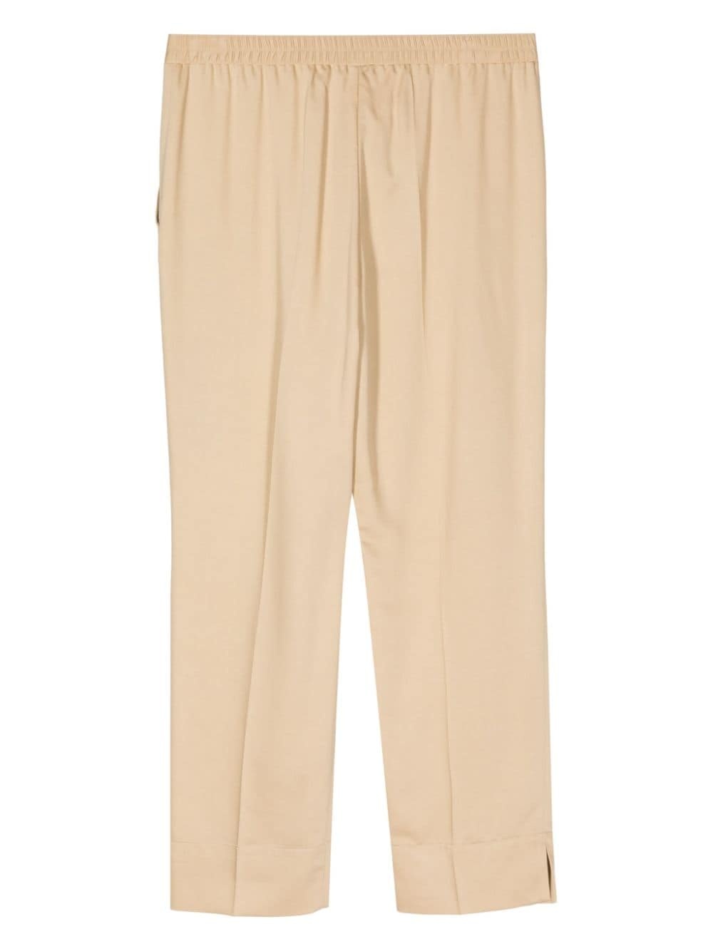 mid-rise straight-leg trousers - 2