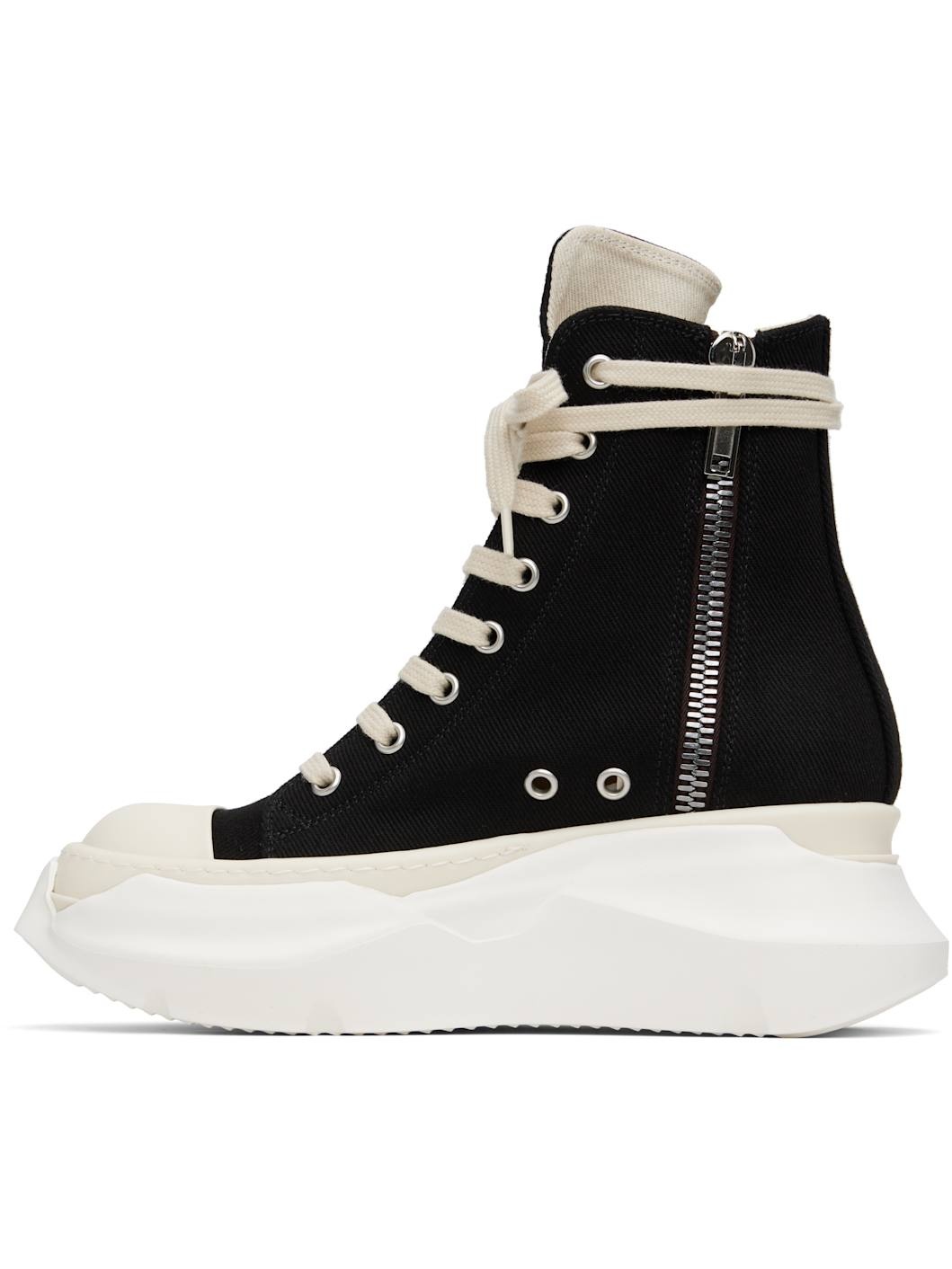 Black Hollywood Abstract Sneak Sneakers - 3