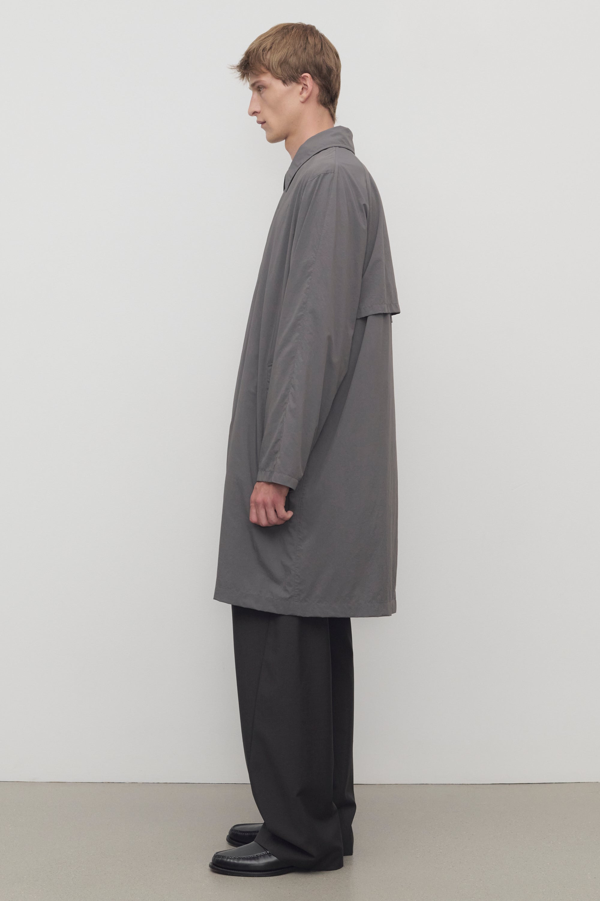 Hesper Coat in Nylon - 5