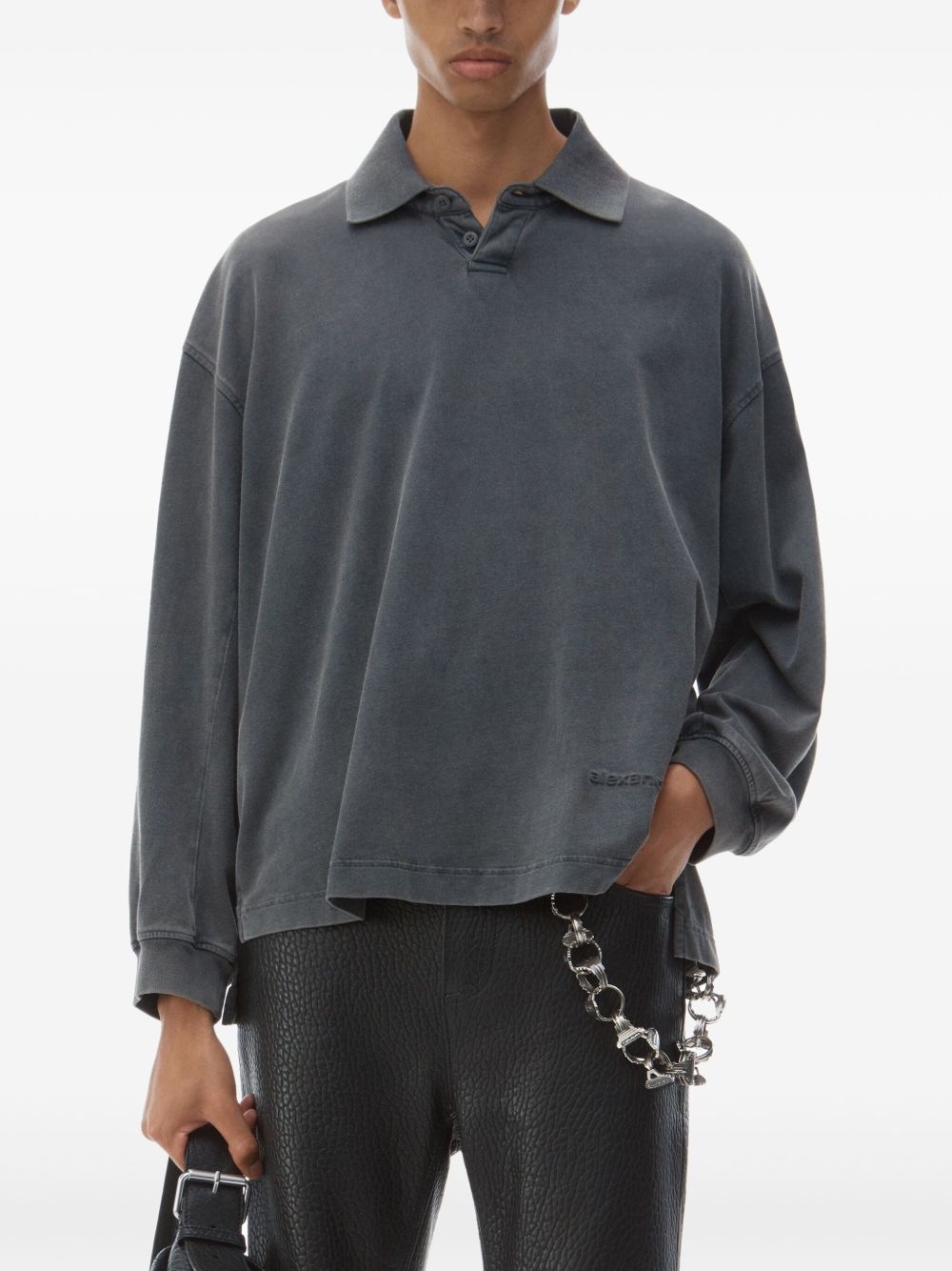 cotton polo shirt - 4