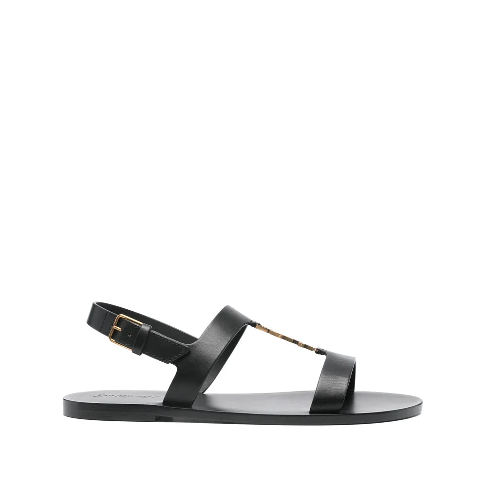 Saint Laurent Black Sandals Men - 1