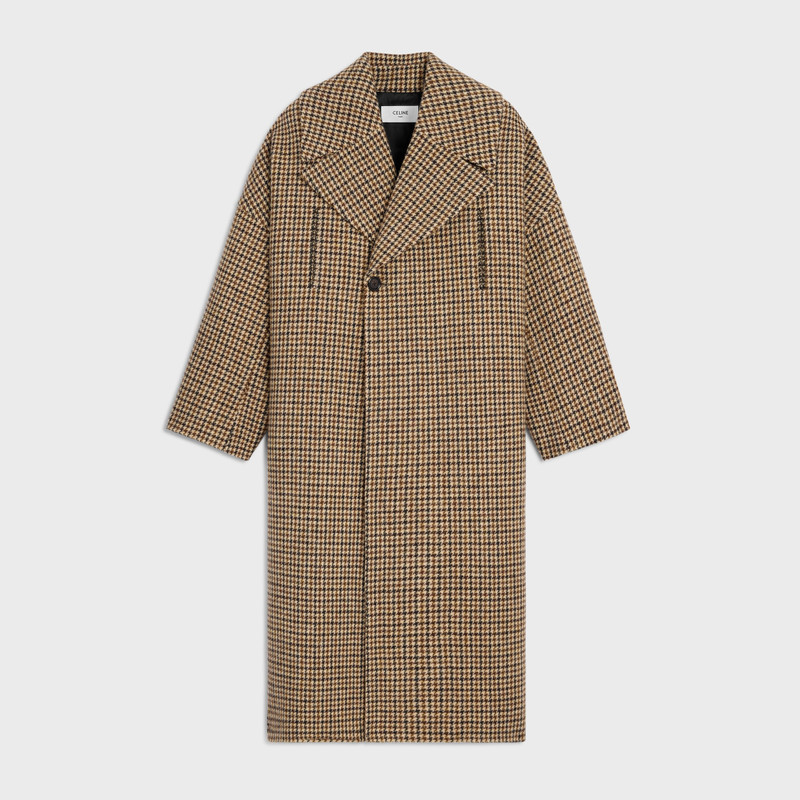 coat IN houndstooth wool 1