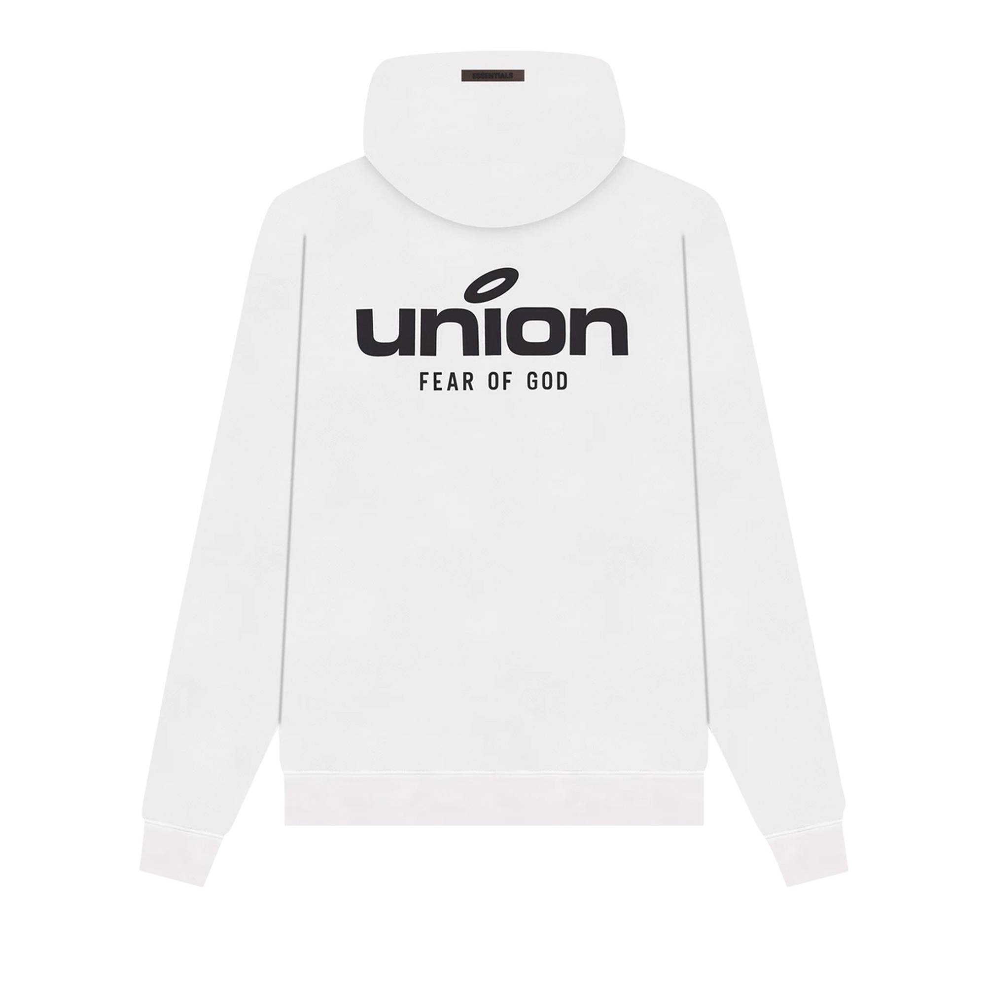 Fear of God Essentials x Union Vintage Hoodie 'White' - 2