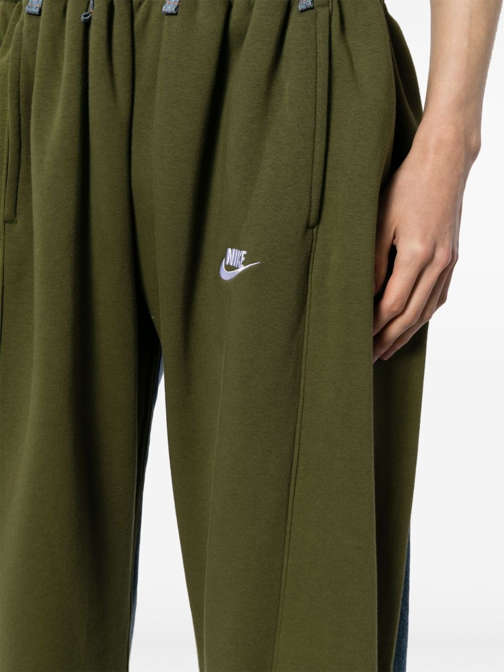 x Nike denim track pants - 5