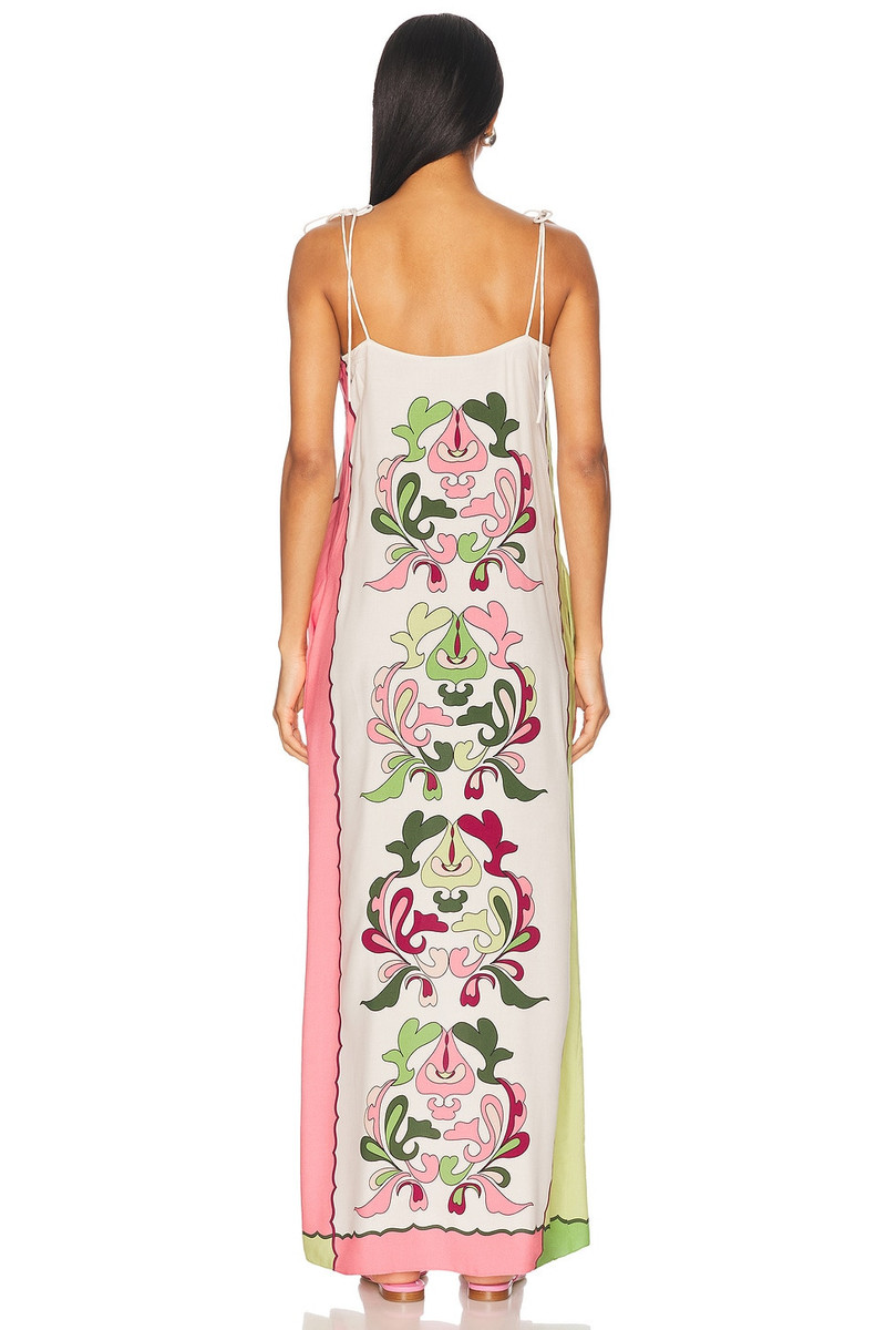 ADRIANA DEGREAS Inamorata Straps Long Dress outlook