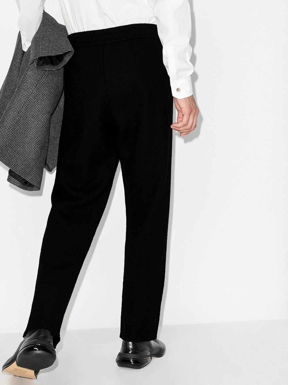 tailored straight-leg trousers - 3