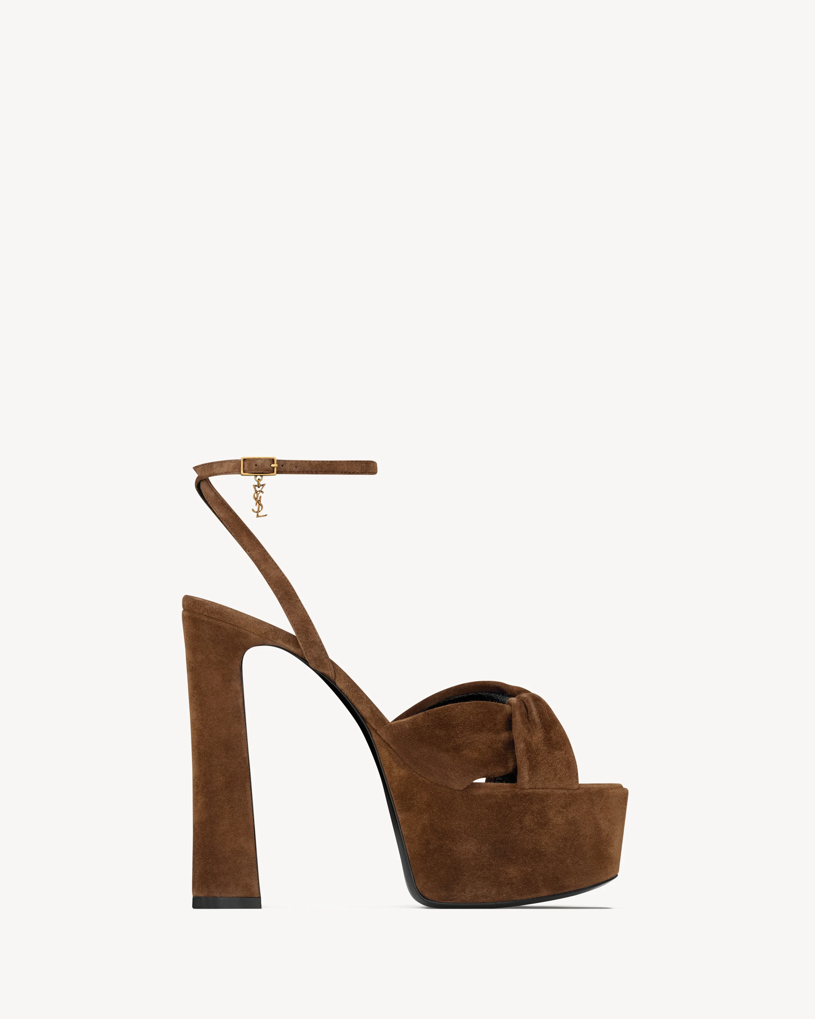 FRANCIANE PLATFORM SANDALS IN SUEDE - 1