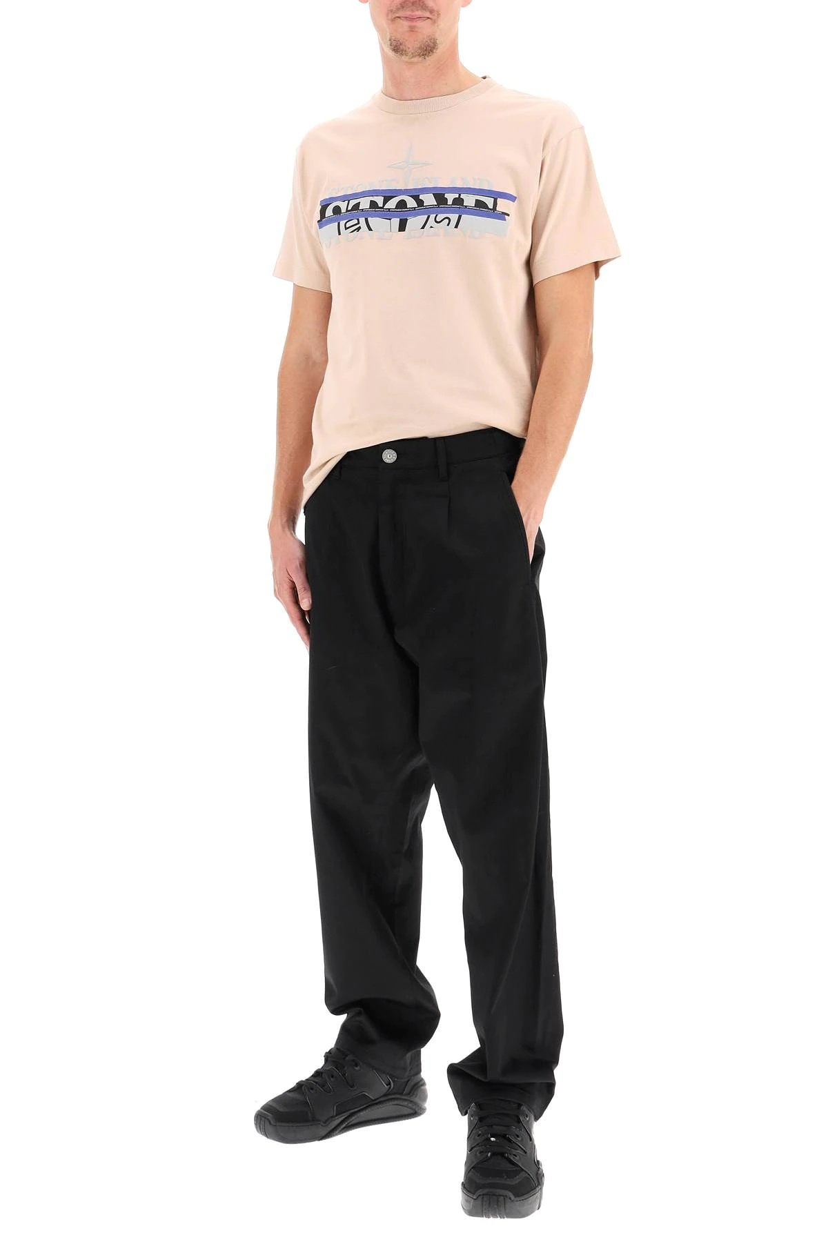 COTTON CHINO TROUSERS - 2