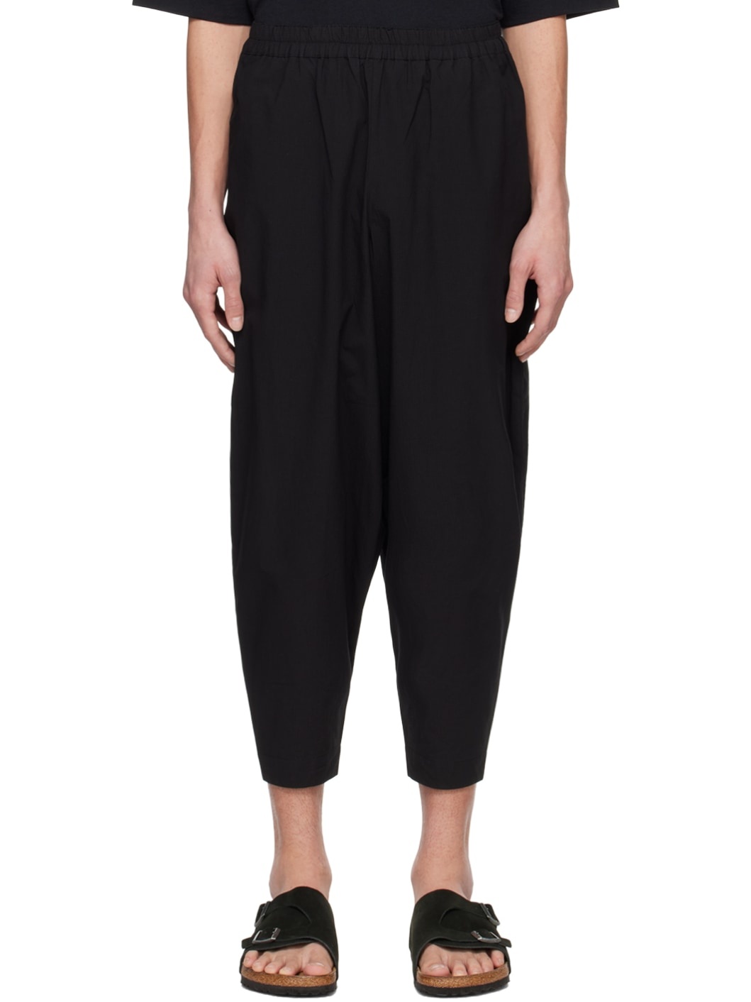 Black 'The Acrobat' Trousers - 1