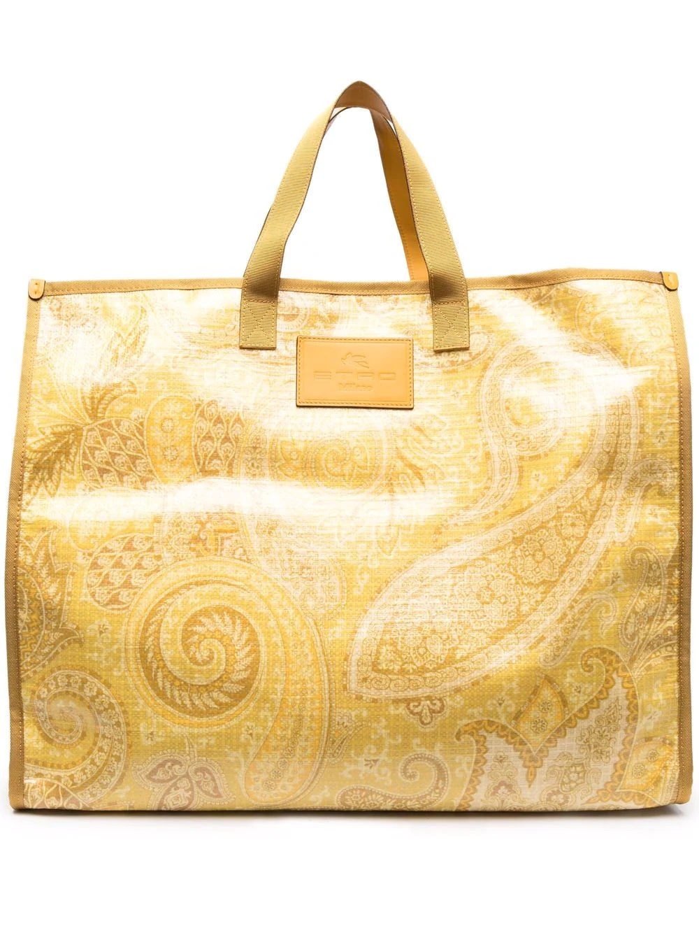 paisley-print tote bag - 1