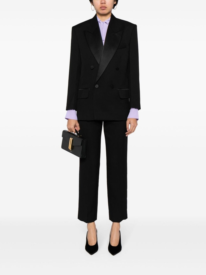 Victoria Beckham cropped tailored trousers outlook