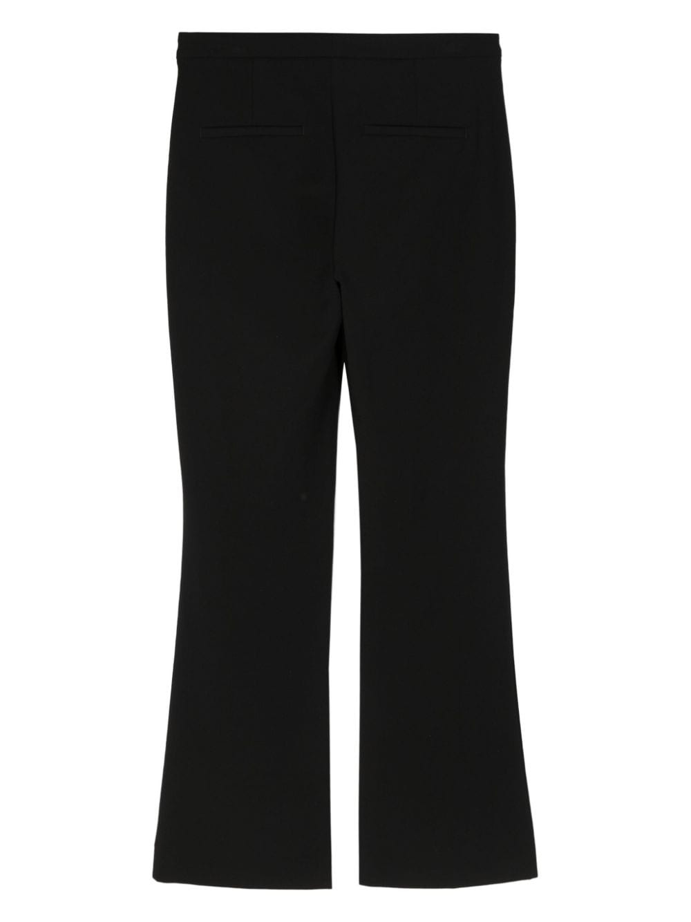 mid-rise tapered-leg trousers - 2