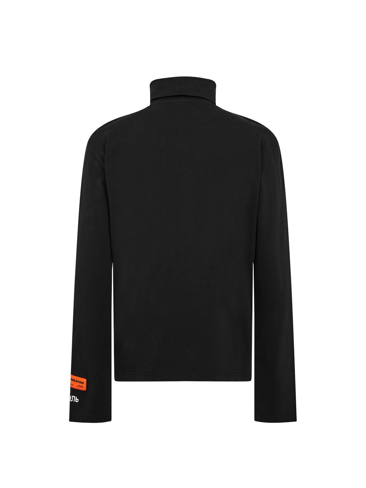 Heron Preston　NF CTNMB LS ROLLNECK / BLK Heron Preston CTNMB Turtleneck T-shirt Black Men's - SS22 - US