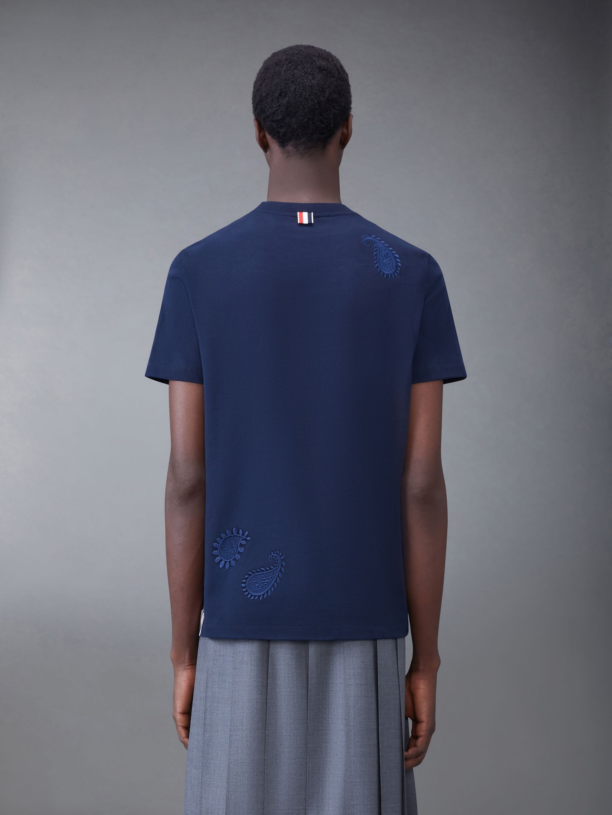 Midweight Jersey Paisley Short Sleeve Tee - 2
