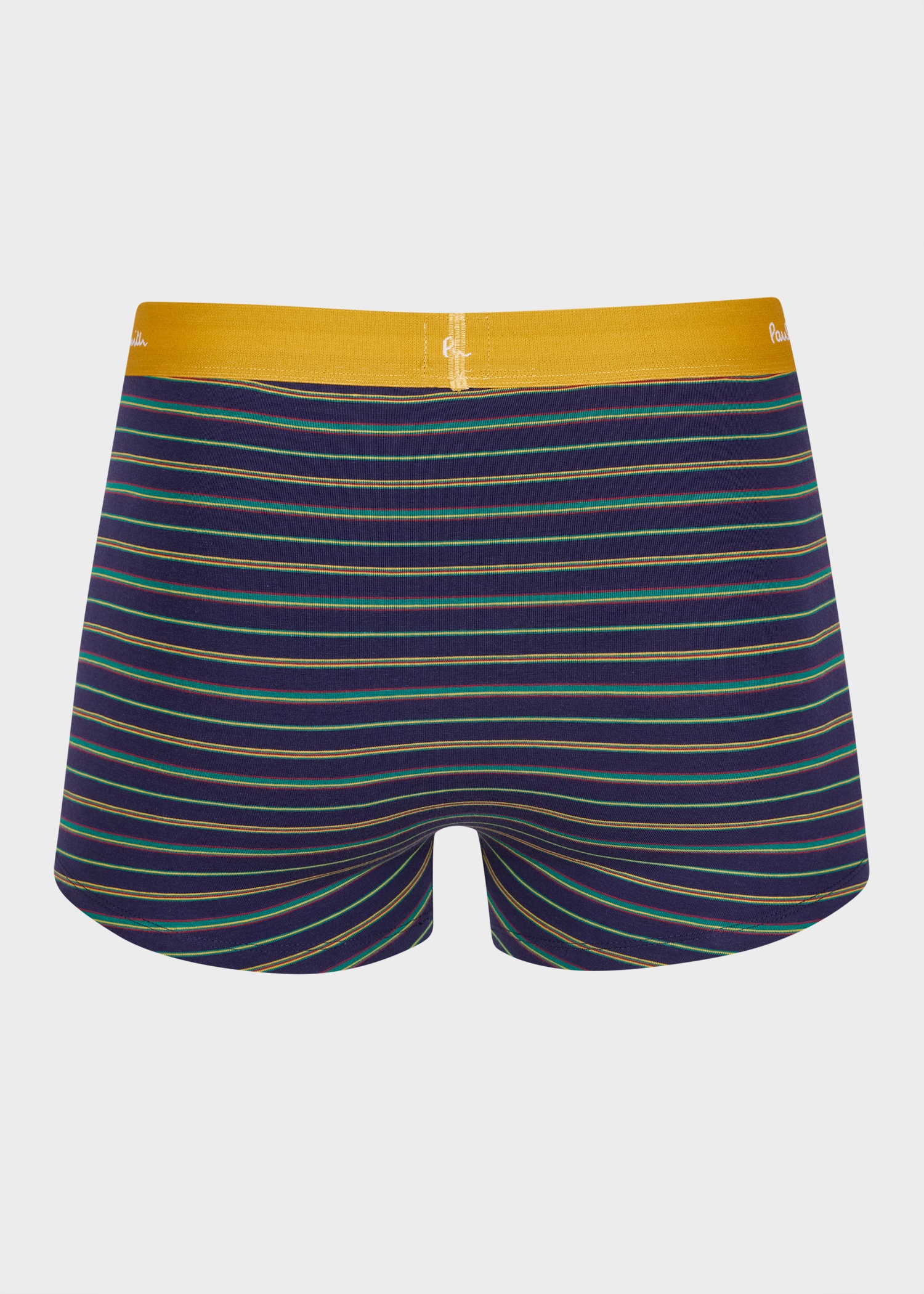 Multicolour Stripe Mix Cotton 5-Pack Striped Trunks - 7