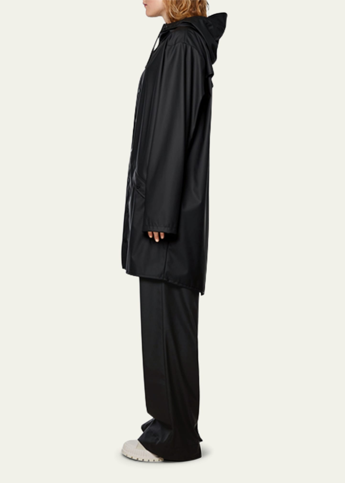 Long Snap-Front Jacket - 4