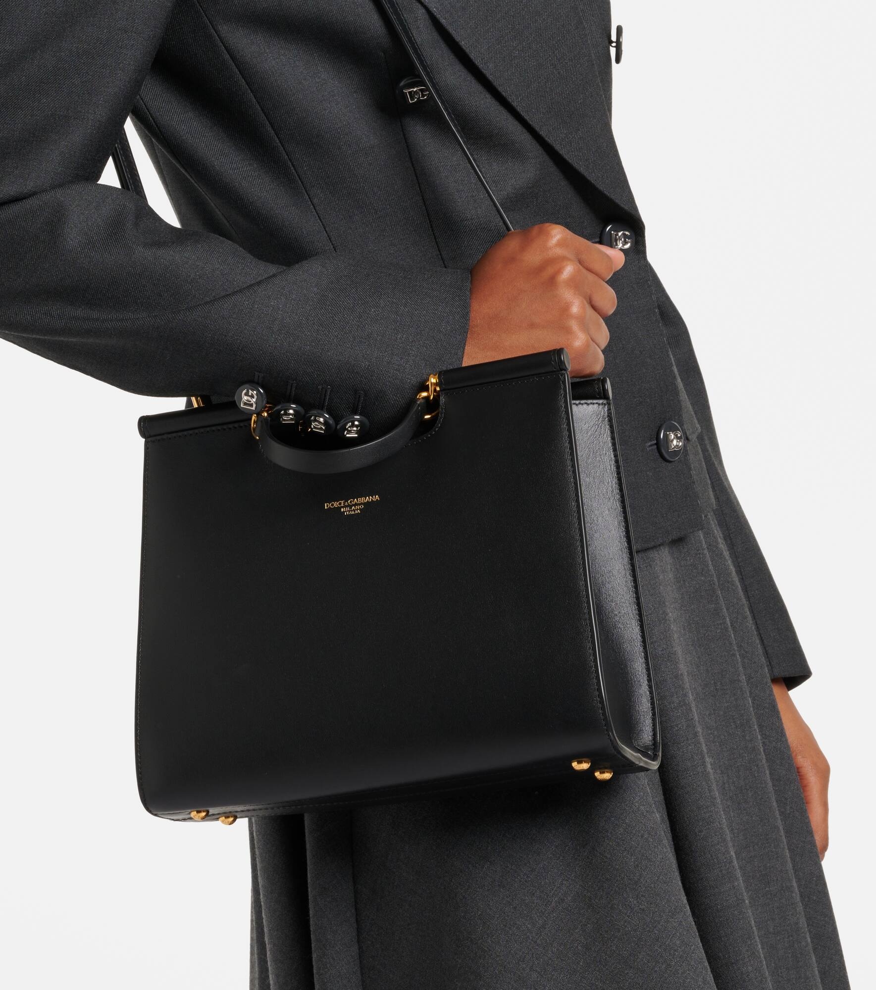Sicily Medium leather tote bag - 2