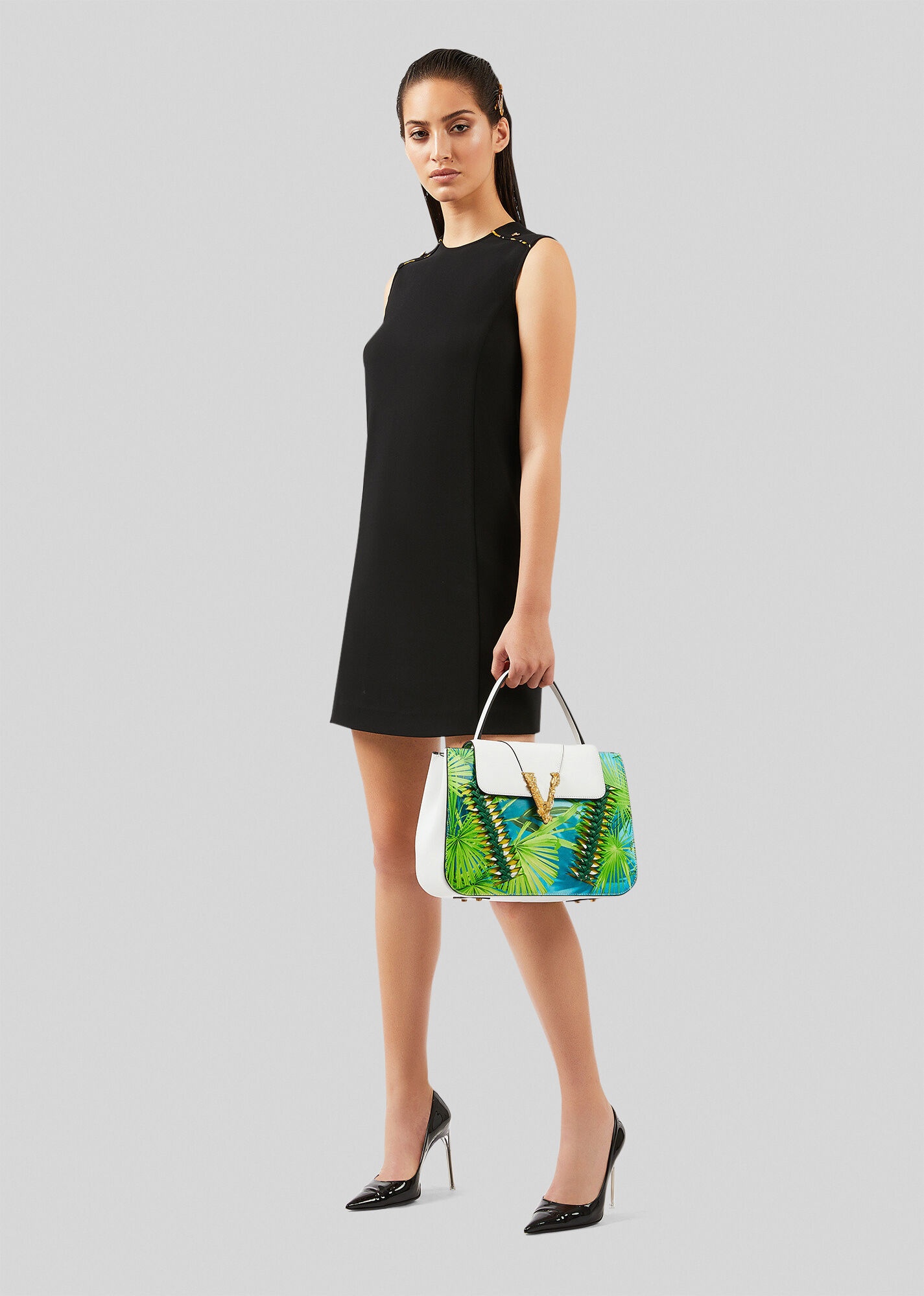 Virtus Jungle Print Top Handle Bag - 2