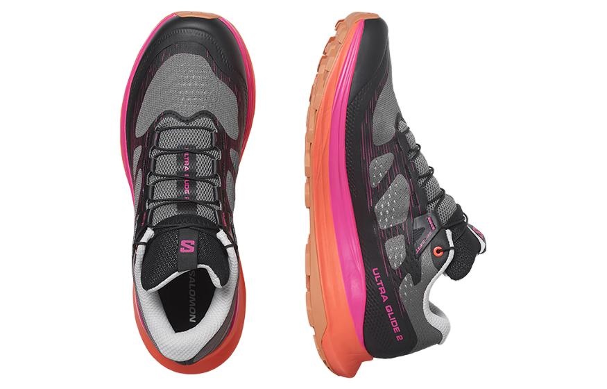 (WMNS) SALOMON Ultra Glide 2 'Grey Orange' 473864 - 2
