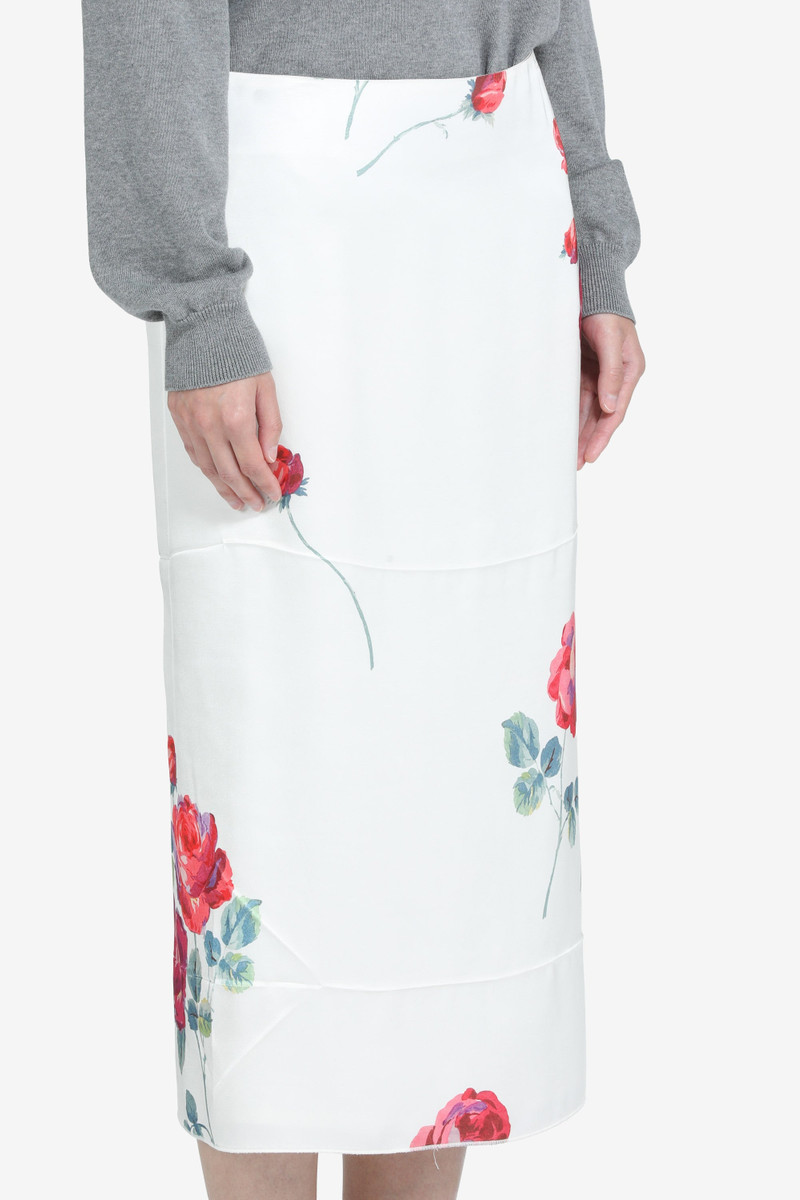 PENCIL SKIRT WITH FLORAL PRINT 5