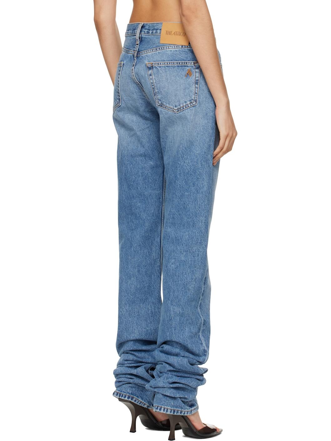 Blue Long Jeans - 3