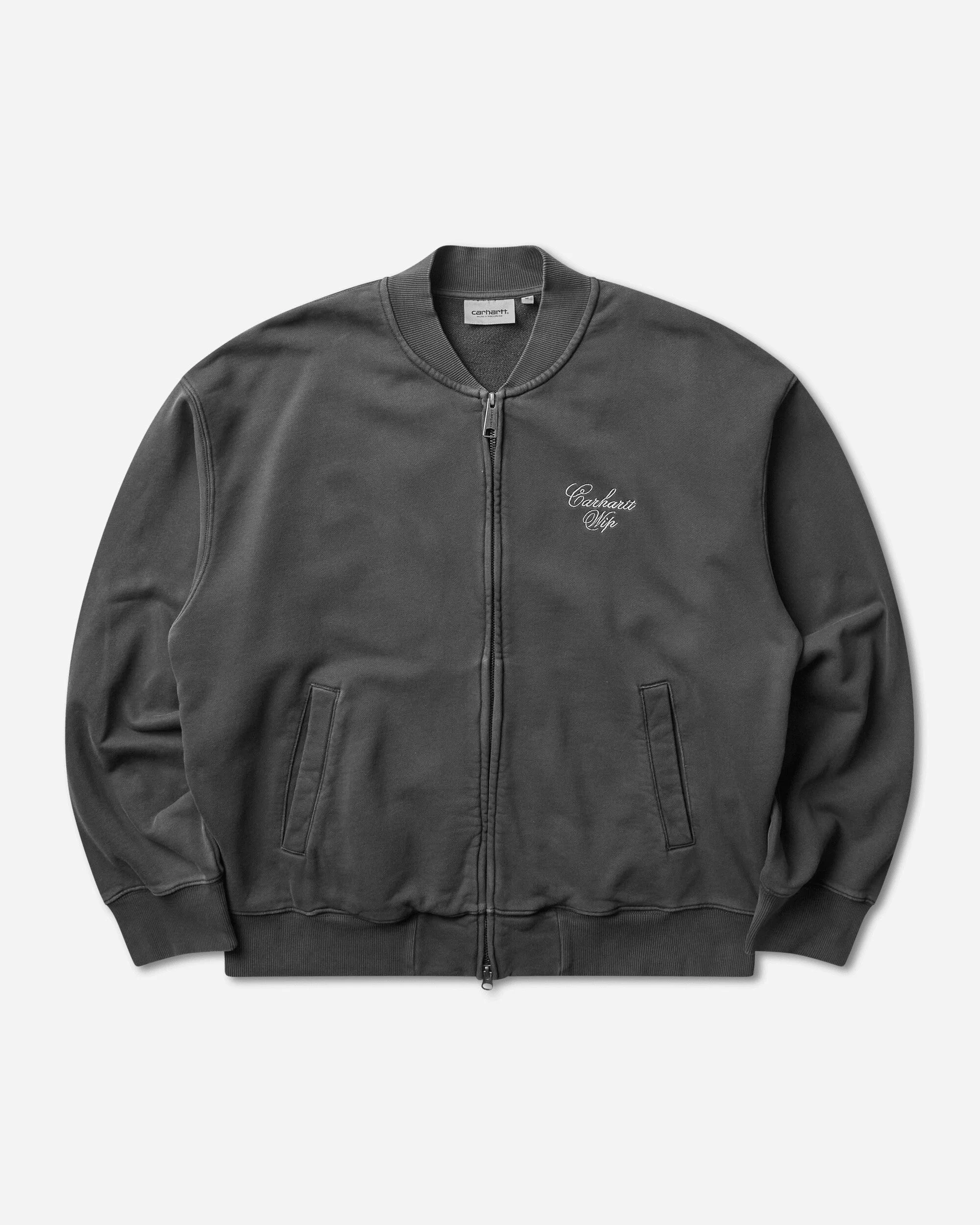 Men's Longhand Bomber Black (Garment Dyed) - 1