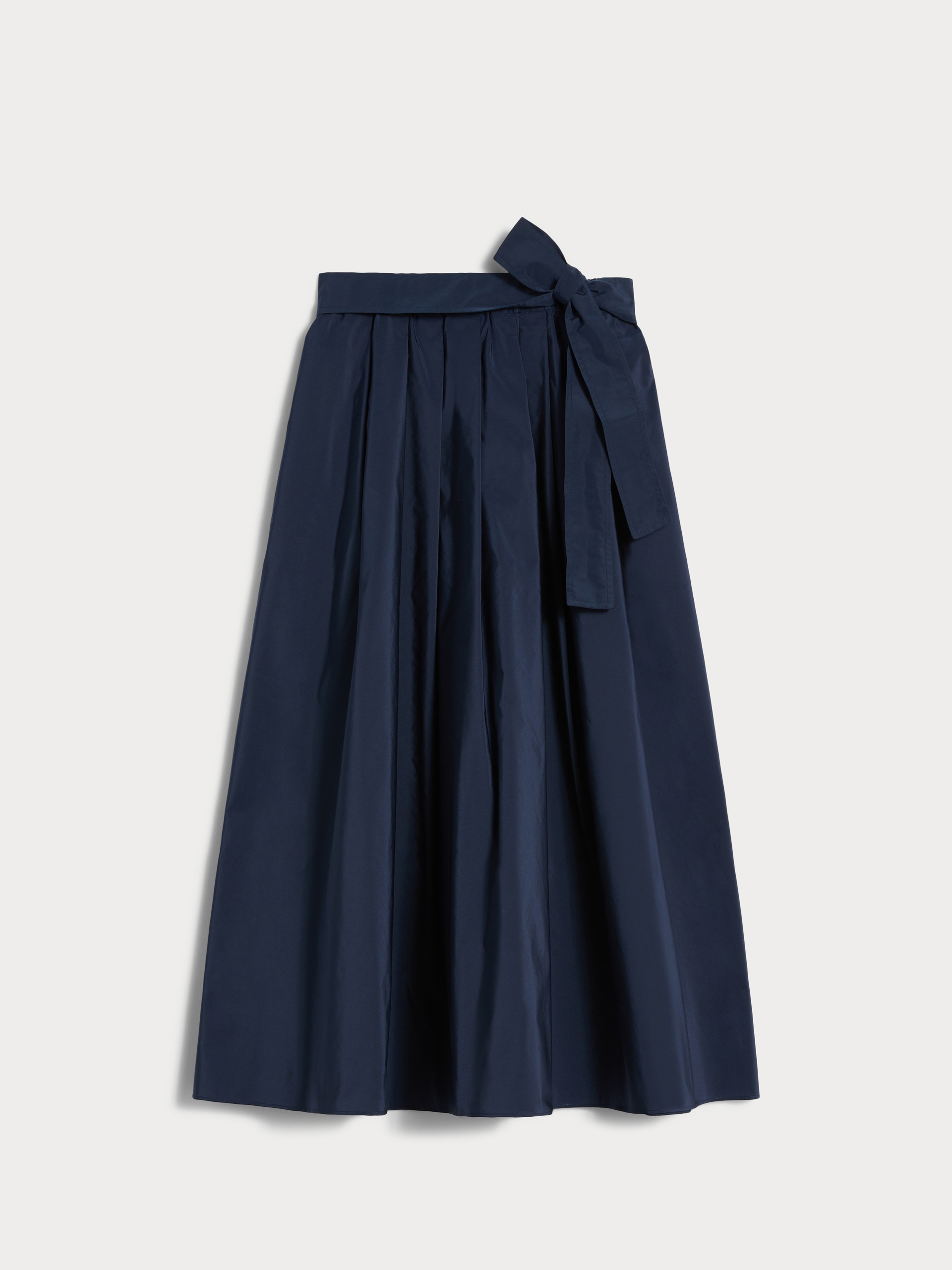 ZARDA Midi taffeta skirt - 1