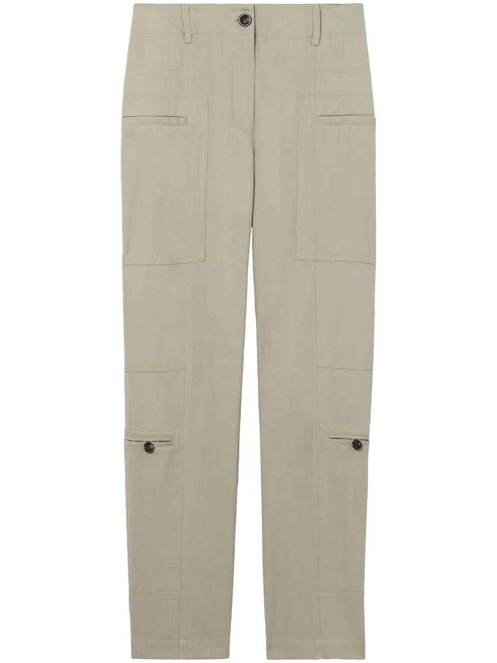 tapered pocket-detail trousers - 1