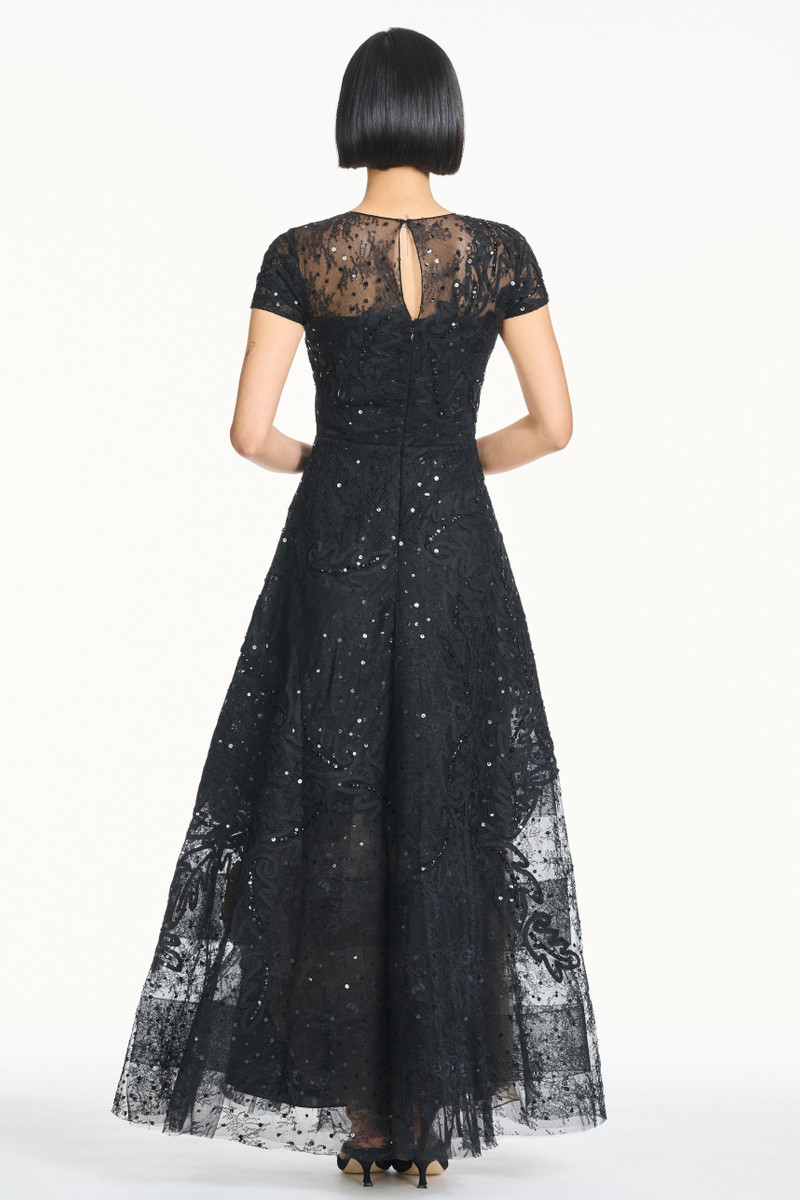 ELEKTRA GOWN - NOIR 4