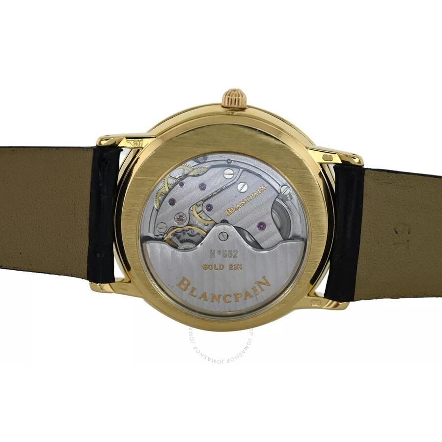 Pre-owned Blancpain Villeret Automatic White Dial Men's Watch 0071-1418 - 4