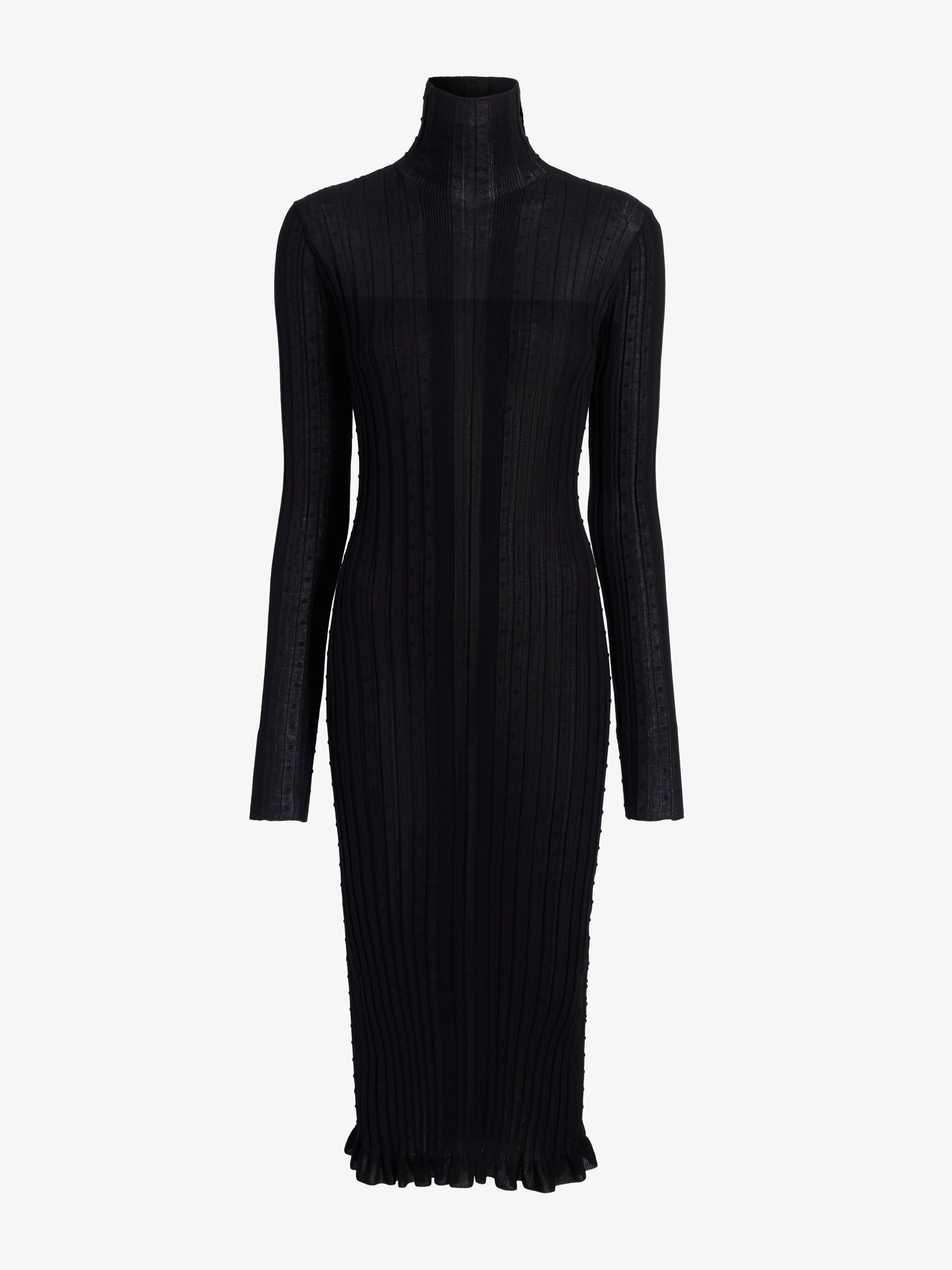 Monet Dress in Fine Bobble Knit - 1