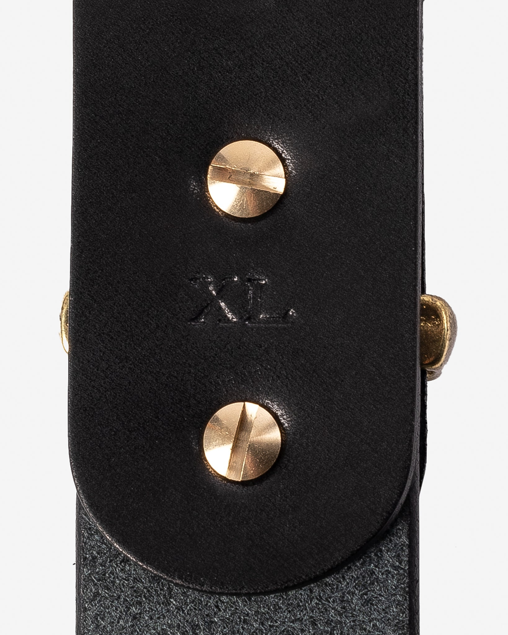 IHB-10-BLK Heavy Duty "Tochigi" Leather Belt - Black - 6