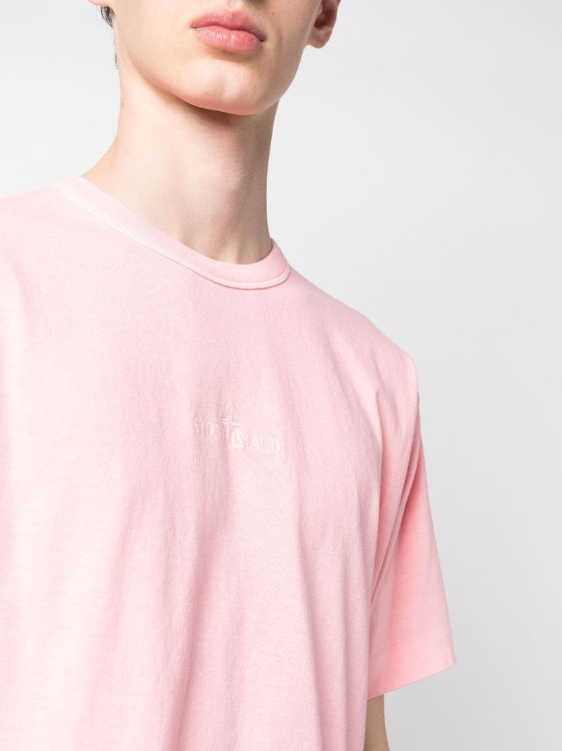 embroidered-logo T-shirt 5