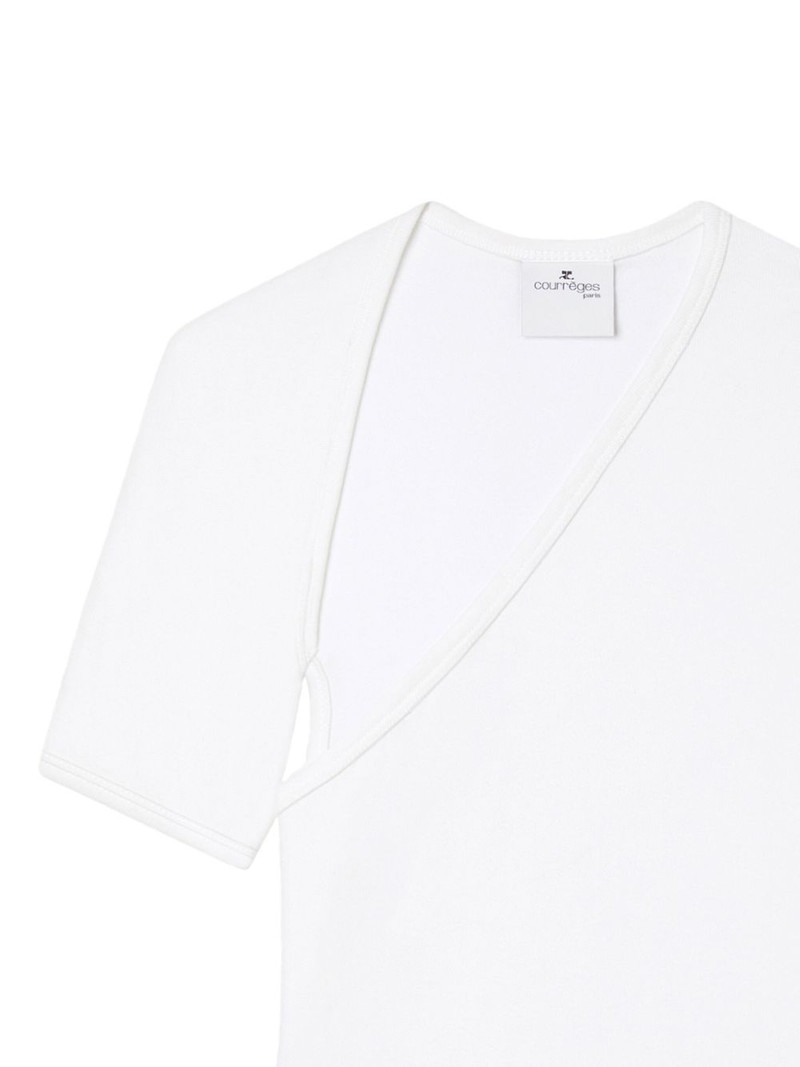 courrèges slash T-shirt outlook