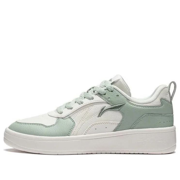 (WMNS) Li-Ning Xingchuan Skate Sneakers 'White Green' AGCT148-1 - 1