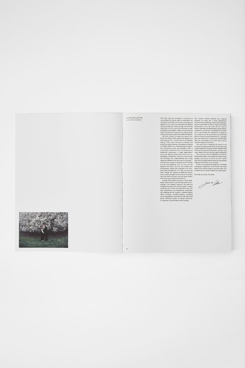 A MAGAZINE curated by Lucie and Luke Meier 3