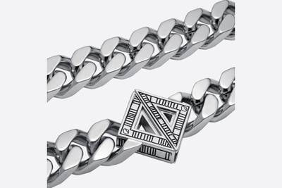 Dior CD Diamond Chain Link Necklace outlook