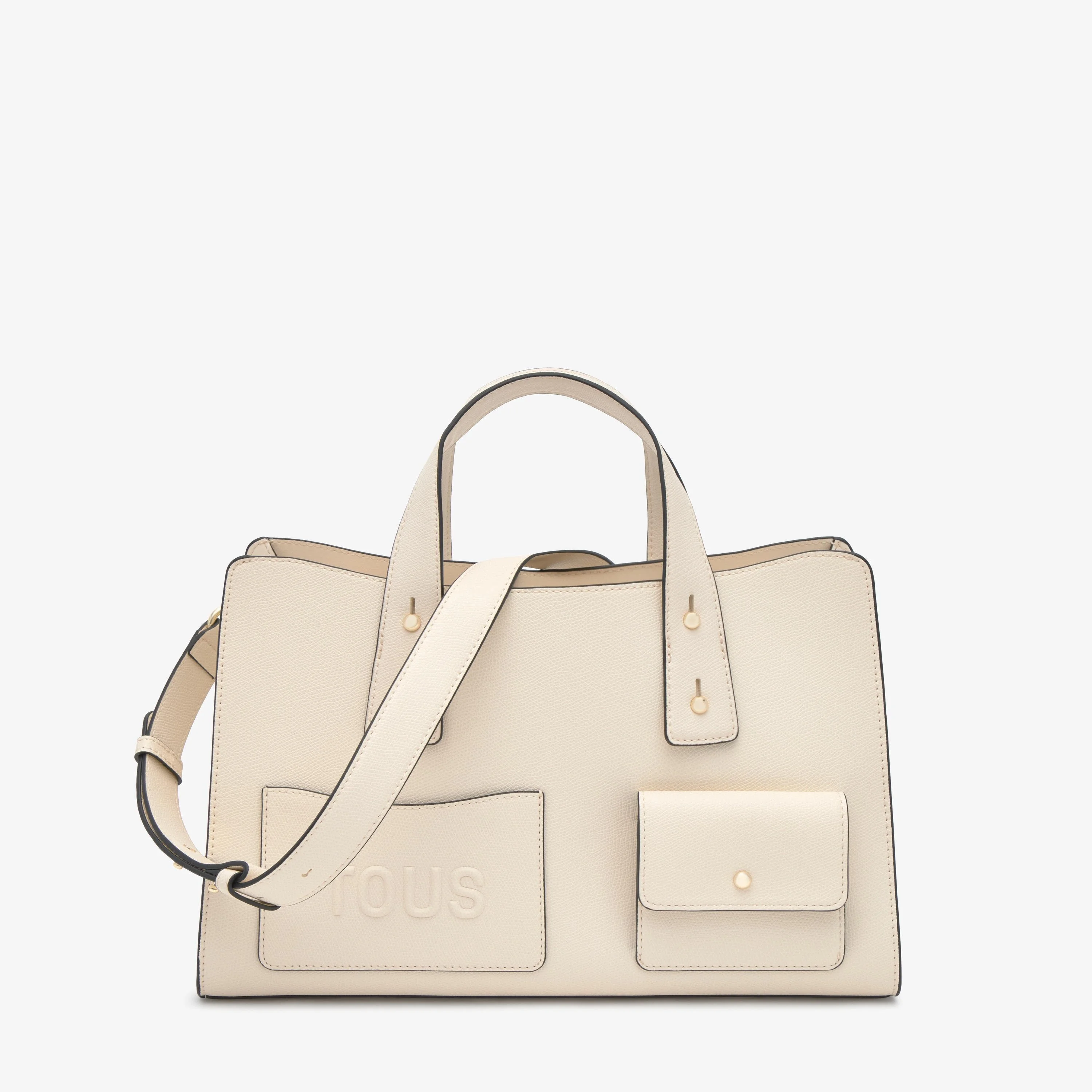 Medium beige Bowling bag TOUS Back to Basics - 1