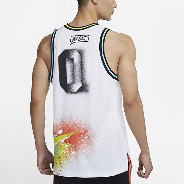 Nike MENS DNA Premium Dri-fit Sports Basketball Vest White DJ5216-100 - 5