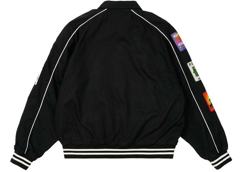 PALACE Palace Patches Cotton Bomber Black outlook