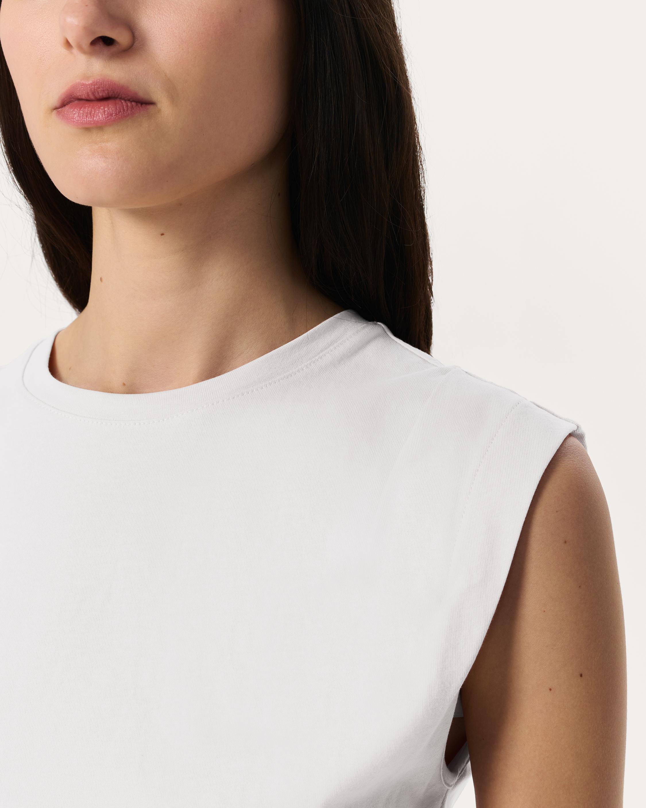 Mica Cropped Tank
Cotton T-Shirt - 4