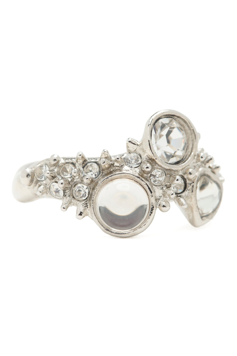 Collina Strada SILVER CLEAR FLORENCE SPIKE RING outlook